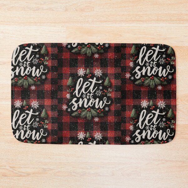 Item preview, Let it snow flannel designed and sold by MendaciousMina.