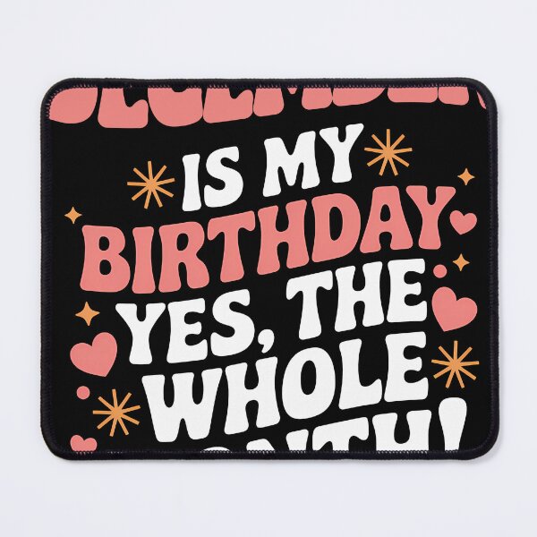 Item preview, December Is My Birthday Yes, The Whole Month Quote designed and sold by KristenosNehk.