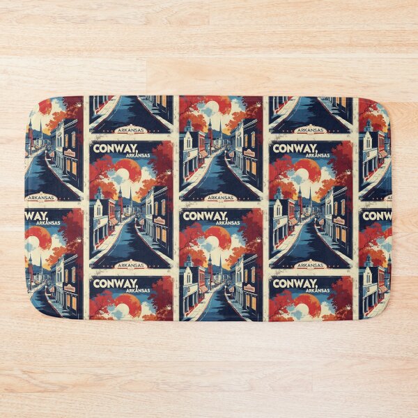 Item preview, Conway Arkansas USA Vintage Travel Tourism  designed and sold by TravelersGems.