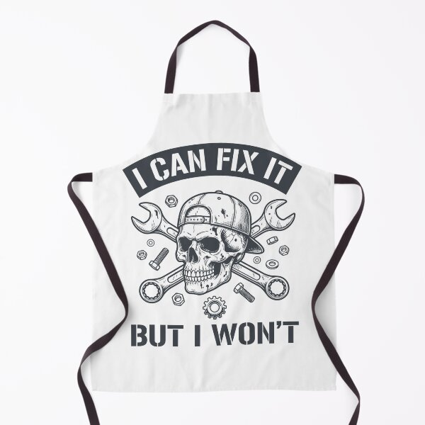 Item preview, Charcoal Grey Skull and Wrenches Vector Emblem with Industrial Humor designed and sold by DiNata.