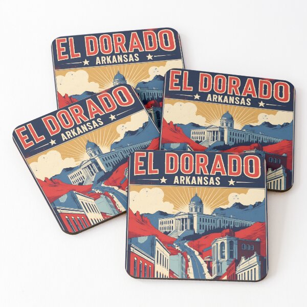 Item preview, El Dorado Arkansas USA Vintage Travel Tourism  designed and sold by TravelersGems.