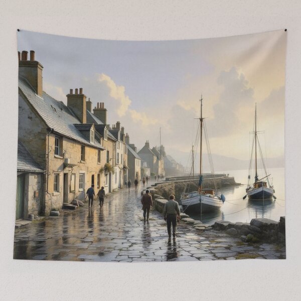 Item preview, Brittany, fishing port designed and sold by jefboutique6150.