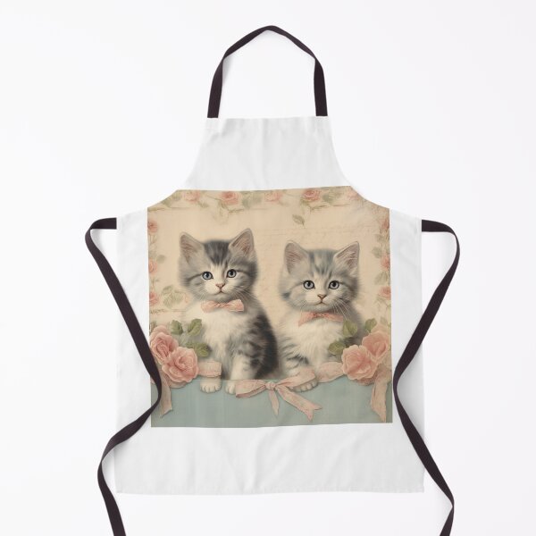 Item preview, Vintage kittens designed and sold by MendaciousMina.