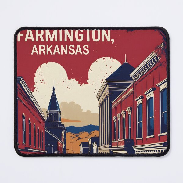Item preview, Farmington Arkansas USA Vintage Travel Tourism designed and sold by TravelersGems.