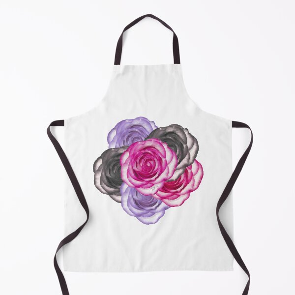 Item preview, Draculaura inspired watercolor roses arrangement designed and sold by serenebookworm.
