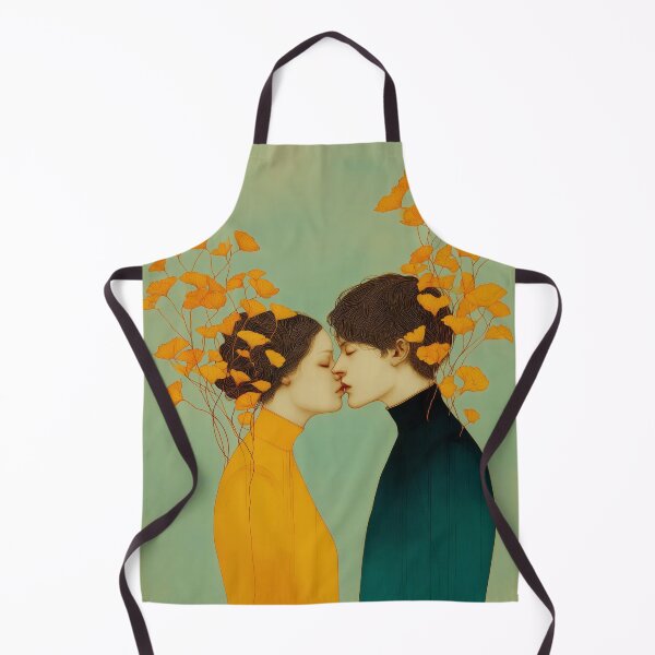 Item preview, Couple Embracing Among Autumn Leaves designed and sold by lautir.