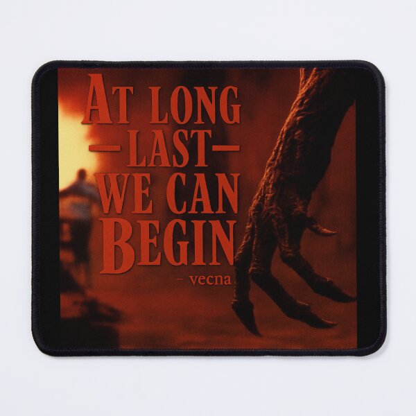 Item preview, Vecna Quote Horror Poster – Dark Upside Down Aesthetic Typography designed and sold by nerrowlia.