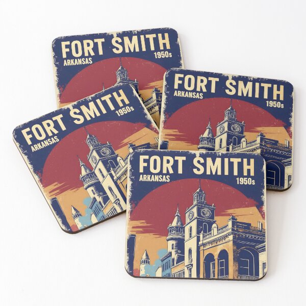 Item preview, Fort Smith Arkansas USA Vintage Travel Tourism  designed and sold by TravelersGems.