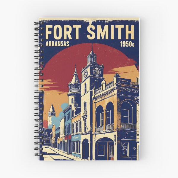 Item preview, Fort Smith Arkansas USA Vintage Travel Tourism  designed and sold by TravelersGems.