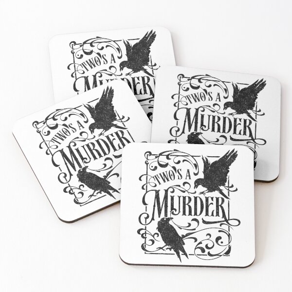 Item preview, Two's a Murder Vintage Crows designed and sold by wolfkin-design.
