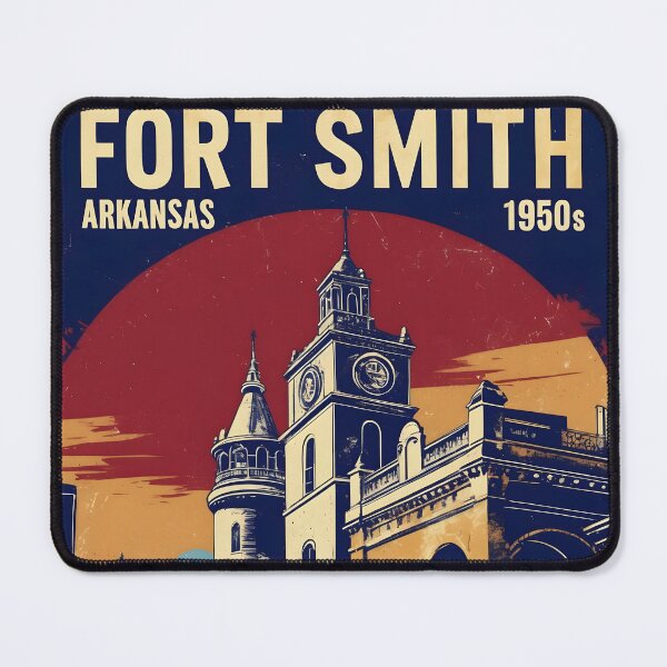 Item preview, Fort Smith Arkansas USA Vintage Travel Tourism  designed and sold by TravelersGems.