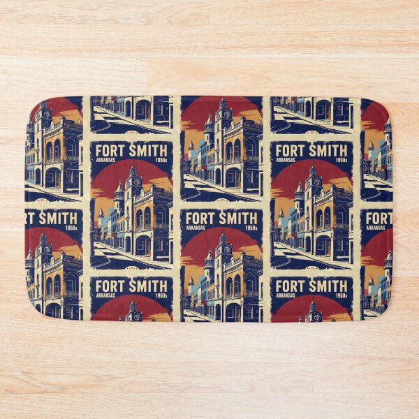 Item preview, Fort Smith Arkansas USA Vintage Travel Tourism  designed and sold by TravelersGems.