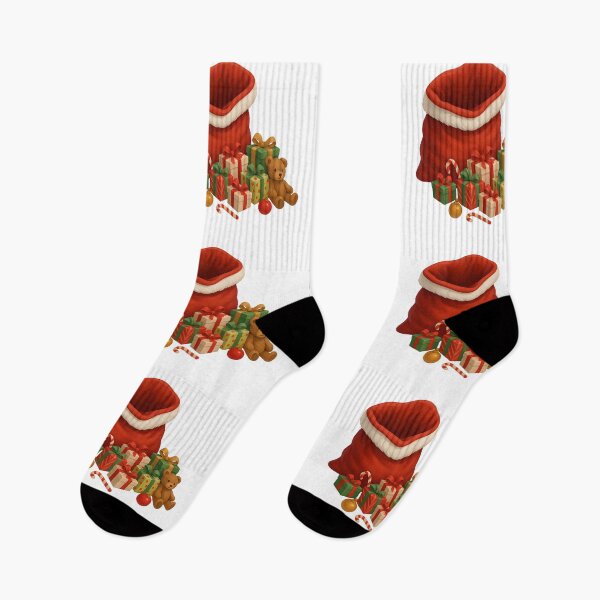 Item preview, Open Santa Sack with Scattered Gifts  designed and sold by Les-Ink-Studio.