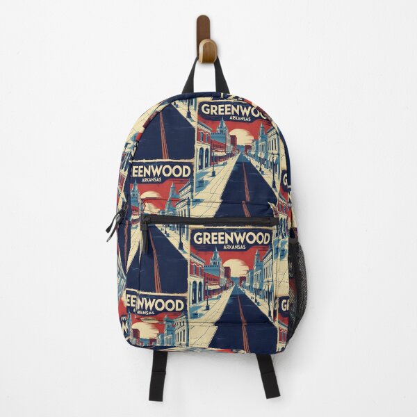 Item preview, Greenwood Arkansas USA Vintage Travel Tourism designed and sold by TravelersGems.