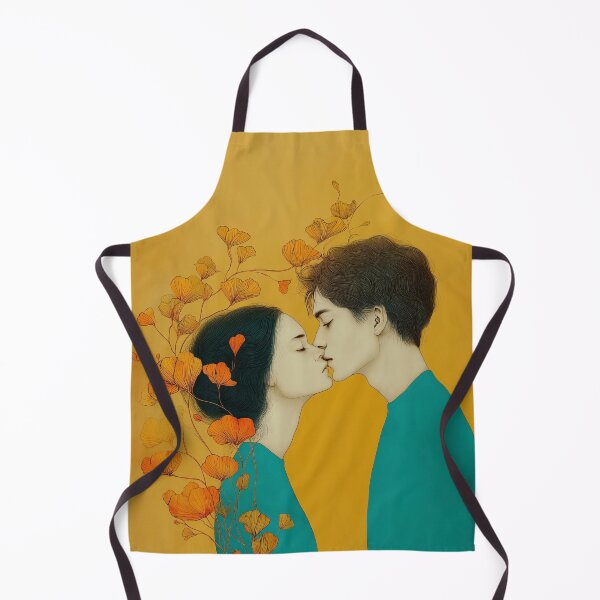Item preview, Romantic Couple with Floral Elements designed and sold by lautir.