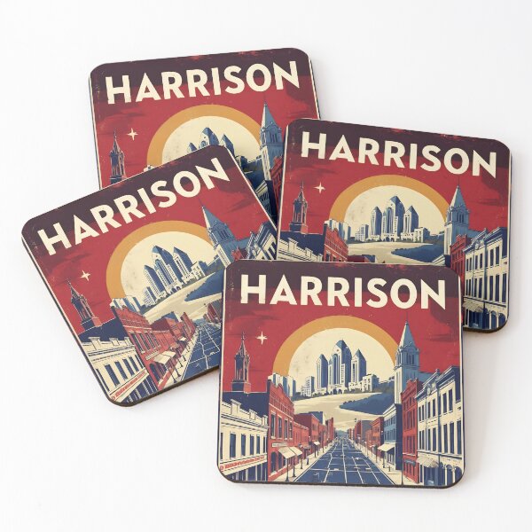 Item preview, Harrison Arkansas USA Vintage Travel Tourism  designed and sold by TravelersGems.