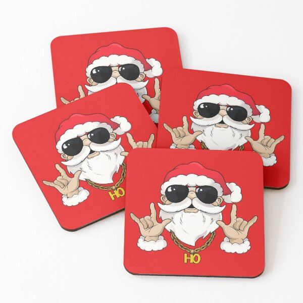 Item preview, Cool Rock Santa – Funny Christmas Santa designed and sold by Nelloo12.