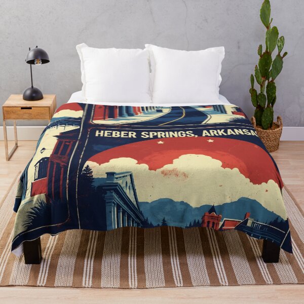 Item preview, Heber Springs Arkansas USA Vintage Travel Tourism designed and sold by TravelersGems.