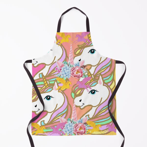 Item preview, Magical Unicorn Garden - Whimsical Floral Pattern Art designed and sold by Extremeallie.
