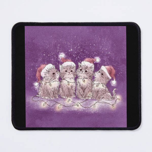 Item preview, Retro festive kittens designed and sold by MendaciousMina.