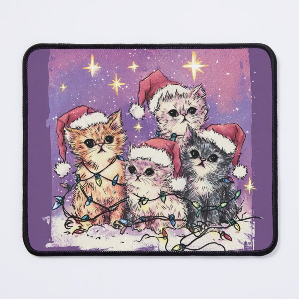 Item preview, Retro festive kittens designed and sold by MendaciousMina.