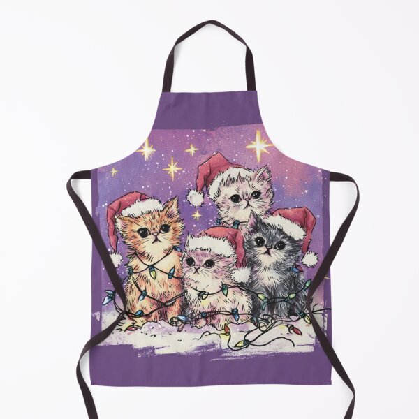 Item preview, Retro festive kittens designed and sold by MendaciousMina.