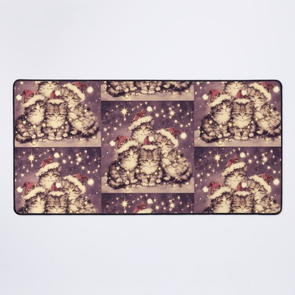 Item preview, Retro festive kittens designed and sold by MendaciousMina.