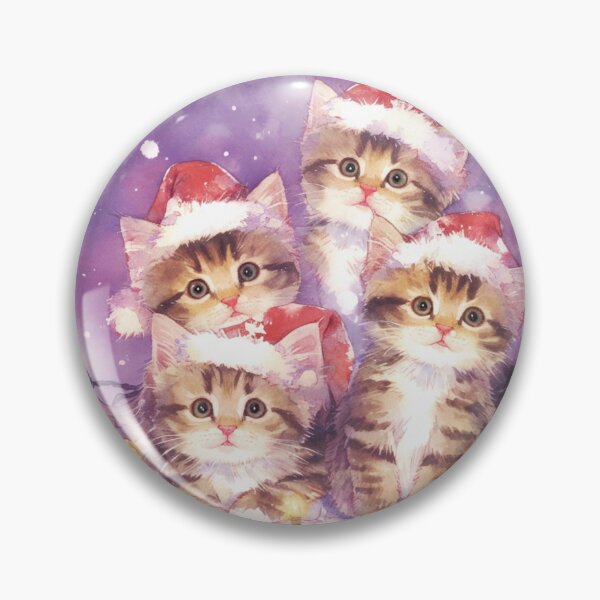 Item preview, Retro festive kittens designed and sold by MendaciousMina.