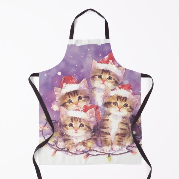 Item preview, Retro festive kittens designed and sold by MendaciousMina.
