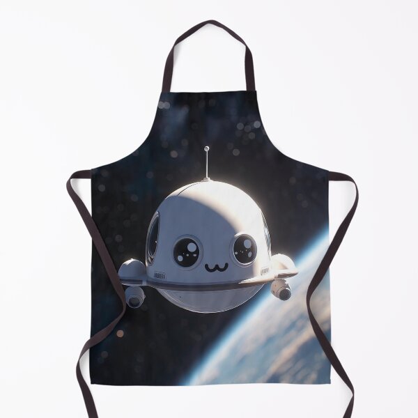Item preview, Kawaii Space Capsule – Cute Astronaut Baby designed and sold by NordseeSteel.