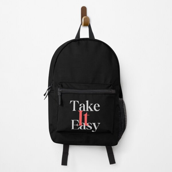 Item preview, Take It Easy – Minimal Aesthetic Quote Tee designed and sold by EcoArtTees.
