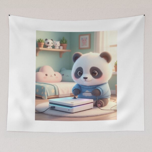 Item preview, Gamer Panda Rage Quitting Peacefully designed and sold by JLMWorks.