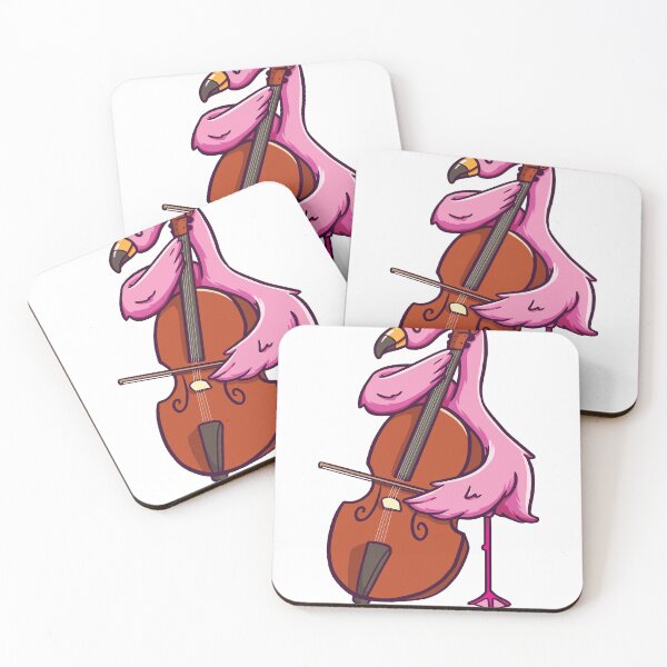 Item preview, Cellist Flamingo Cello Player Orchestra Music Lover Gift  designed and sold by Melilizz.