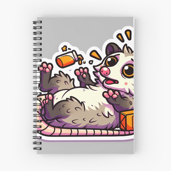 Item preview, Dramatic Opossum Sticker designed and sold by apeles68.