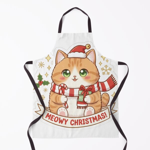 Item preview, Kawaii Christmas Kitty designed and sold by Kawaii Kraftz.