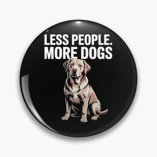Item preview, Less People More Dogs Chinook Funny Introvert  designed and sold by RsFilsingerArt.