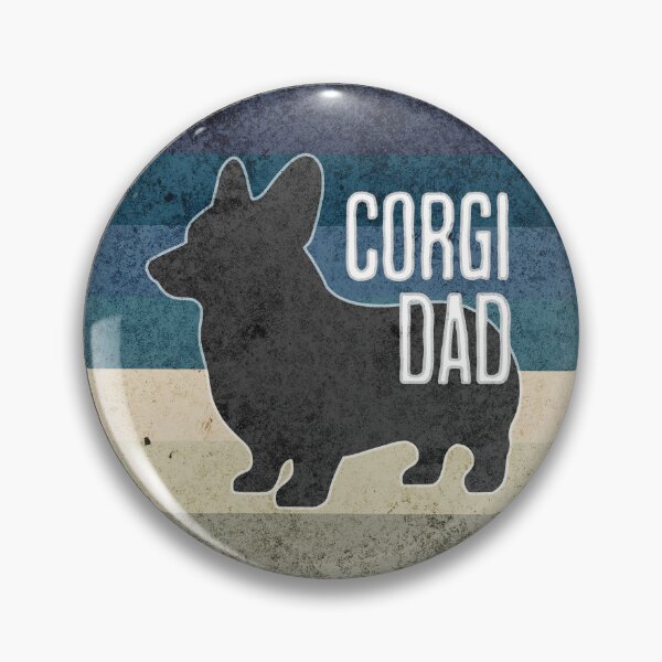 Artikelvorschau, Vintage Corgi Dad entworfen und verkauft von Zelda's Garden.
