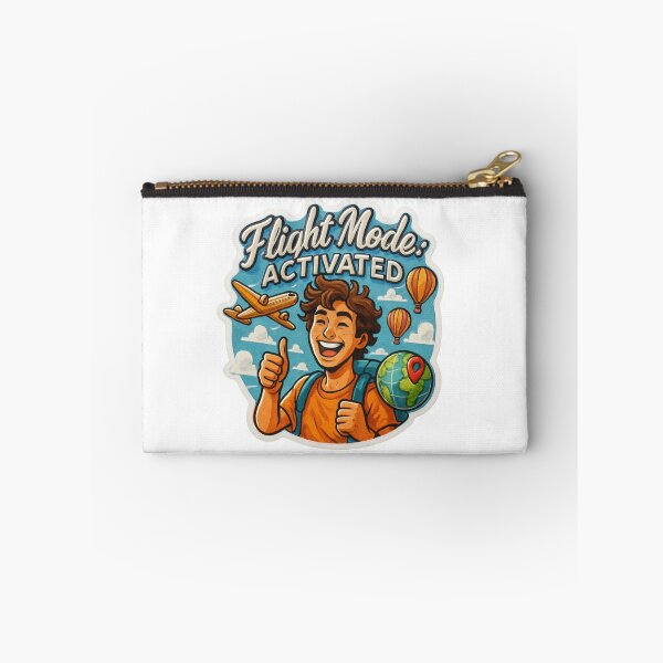 Item preview, Flight Mode Activated Adventure Vintage Travel designed and sold by Retro-Anime9.