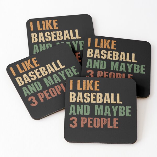Item preview, I Like Baseball and Maybe 3 People Maximum Social Limit designed and sold by HumansStuck12.