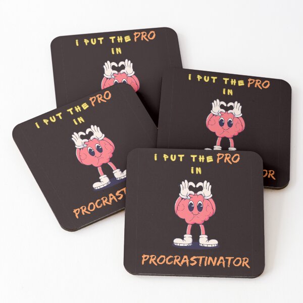 Item preview, I Put the ‘PRO’ in PROcrastinator – Funny Quote | Sarcastic Humor T-Shirt, Hoodie, Mug & Gift Idea designed and sold by ViNiPu.