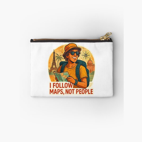 Item preview, I follow maps not people Adventure Vintage Travel designed and sold by Retro-Anime9.