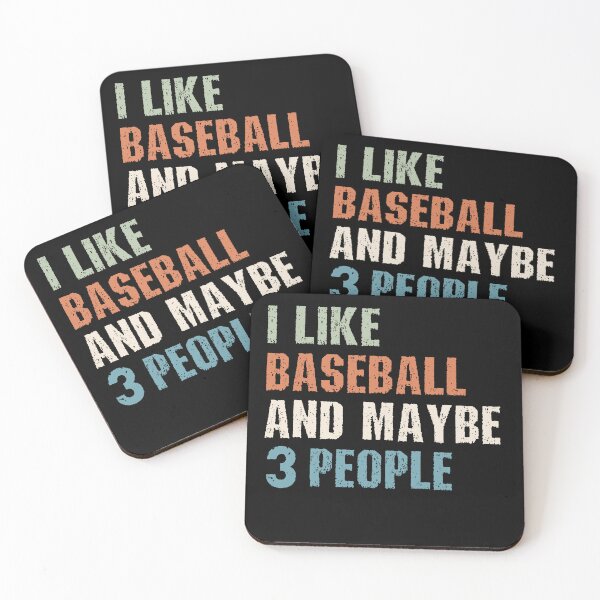 Item preview, I Like Baseball and Maybe 3 People Truly Minimal Style designed and sold by HumansStuck12.