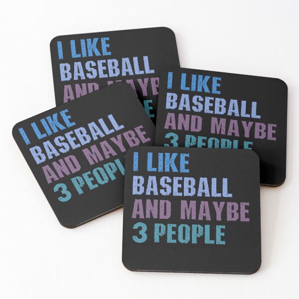 Item preview, I Like Baseball and Maybe 3 People Forever Quiet Mode designed and sold by HumansStuck12.