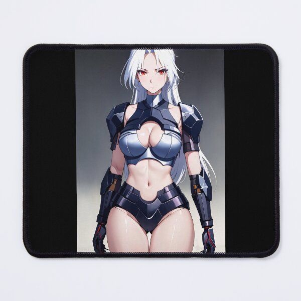Item preview, Fierce Demon Queen Warrior: Isabella Osa in Modern Black Armor designed and sold by iloveanimechibi.