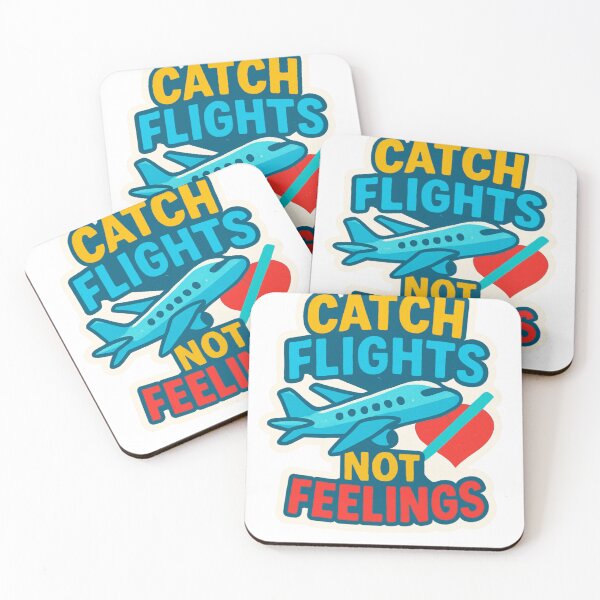 Item preview, Catch Flights Not Feelings Adventure Vintage Travel designed and sold by Retro-Anime9.