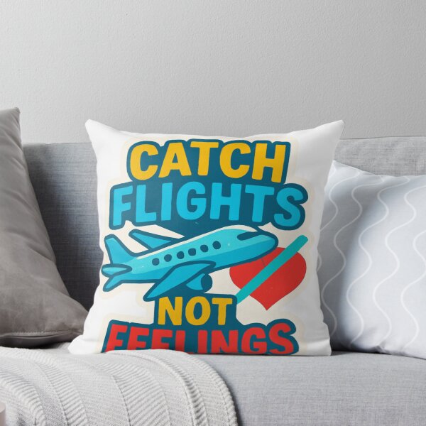 Item preview, Catch Flights Not Feelings Adventure Vintage Travel designed and sold by Retro-Anime9.