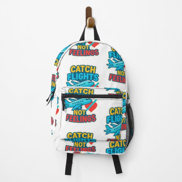 Item preview, Catch Flights Not Feelings Adventure Vintage Travel designed and sold by Retro-Anime9.