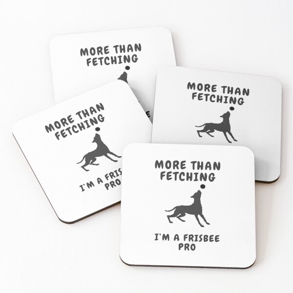 Item preview, Funny Leaping Dog Catching Ball – More Than Fetching – Active Pup Art designed and sold by PrintoraSpirit.