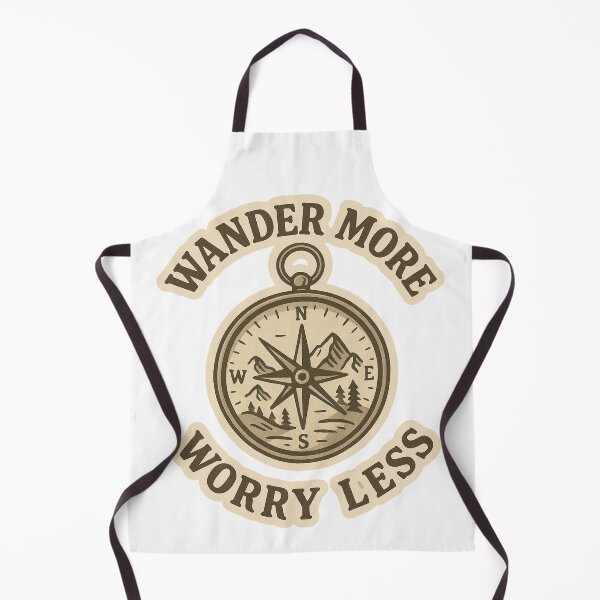 Item preview, Wander More Worry Less Adventure Vintage Travel designed and sold by Retro-Anime9.