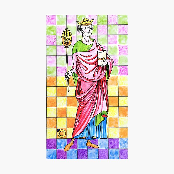 Item preview, King Edward the Confessor designed and sold by RutlandArt.